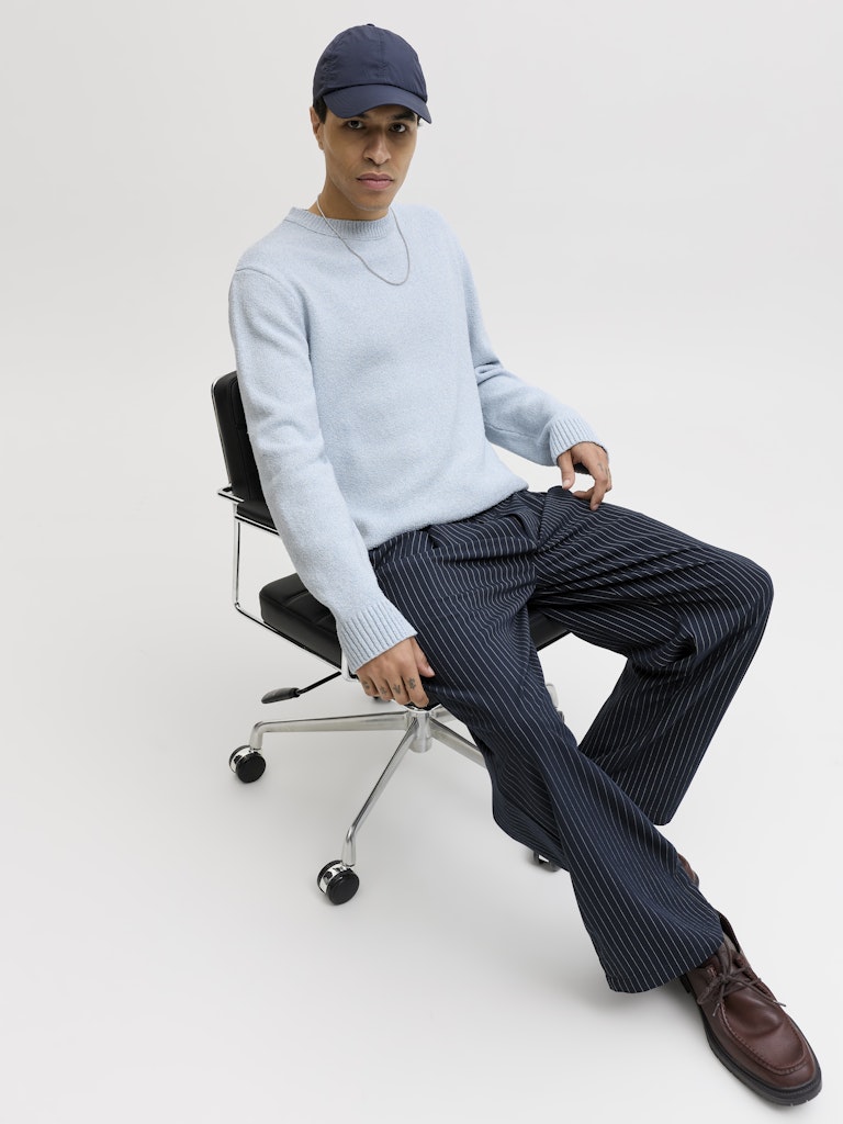 STRIK - JORNORREBRO CATSKILLS KNIT CREW NECK SN - - Hr Ravn
