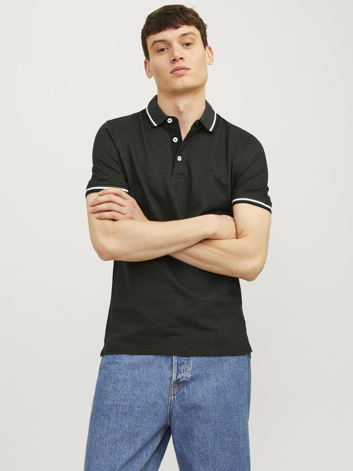Polo Shirts - Jjepaulos Polo Ss 2Pk Mp Noos - - Hr Ravn