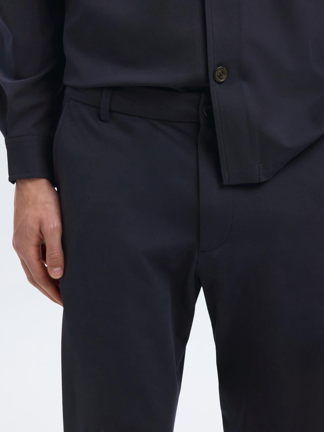 Trousers - Slh172-Slim Tape Lorent Flex Pants Noos - - Hr Ravn