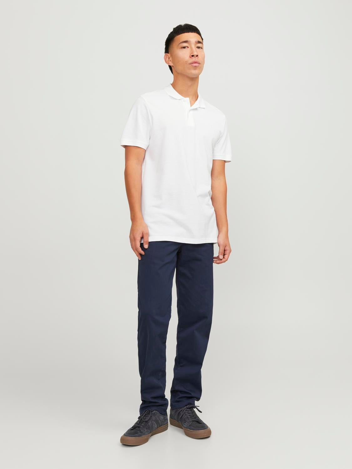 Polo Shirts - Jjebasic Polo Ss Noos - - Hr Ravn