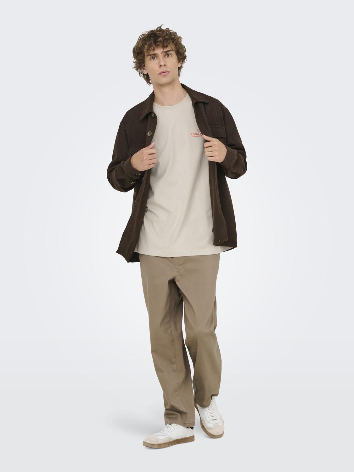 T-shirts - Onsfrank Rlx Ss Tee Noos - - Hr Ravn