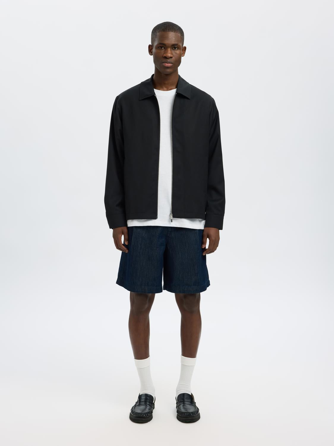 T-SHIRTS - Slhaspen Slub Ss O-Neck Tee Noos - - Hr Ravn