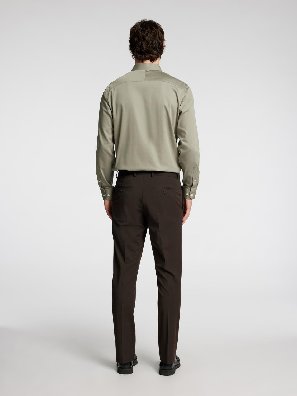 Shirts - Slhslim-Performance Shirt Ls Noos - - Hr Ravn
