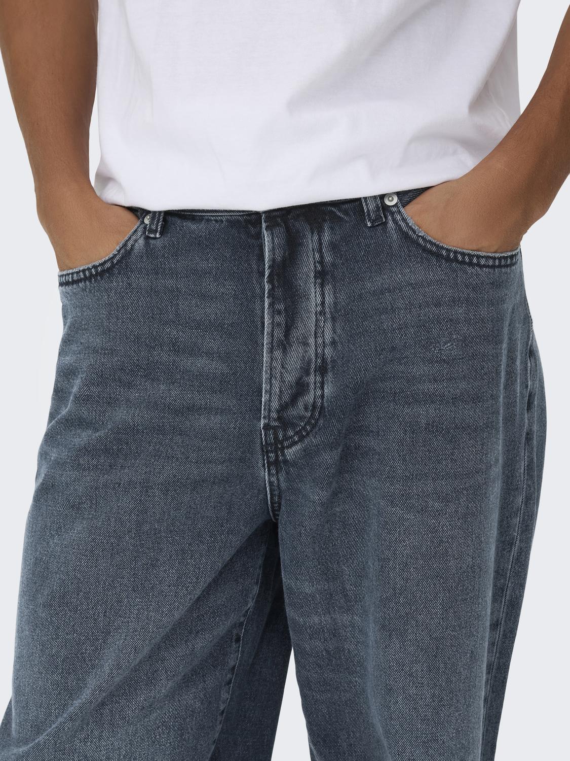 JEANS - Onsfade Loose Bblk 2333 Tai Dnm Noos - - Hr Ravn