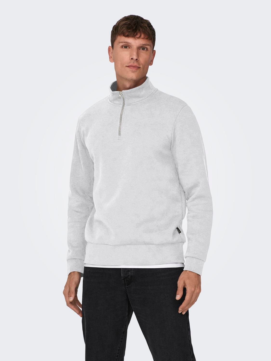 Sweatshirts - Onsceres Half Zip Sweat Noos - - Hr Ravn