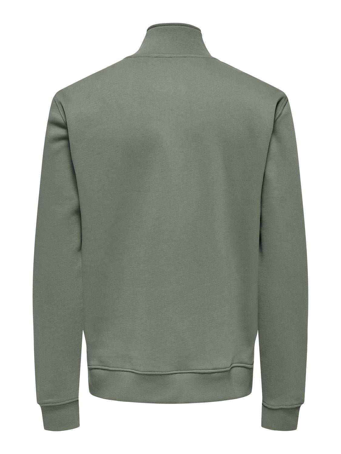 Onscurated Reg Half Zip Sweat Noos