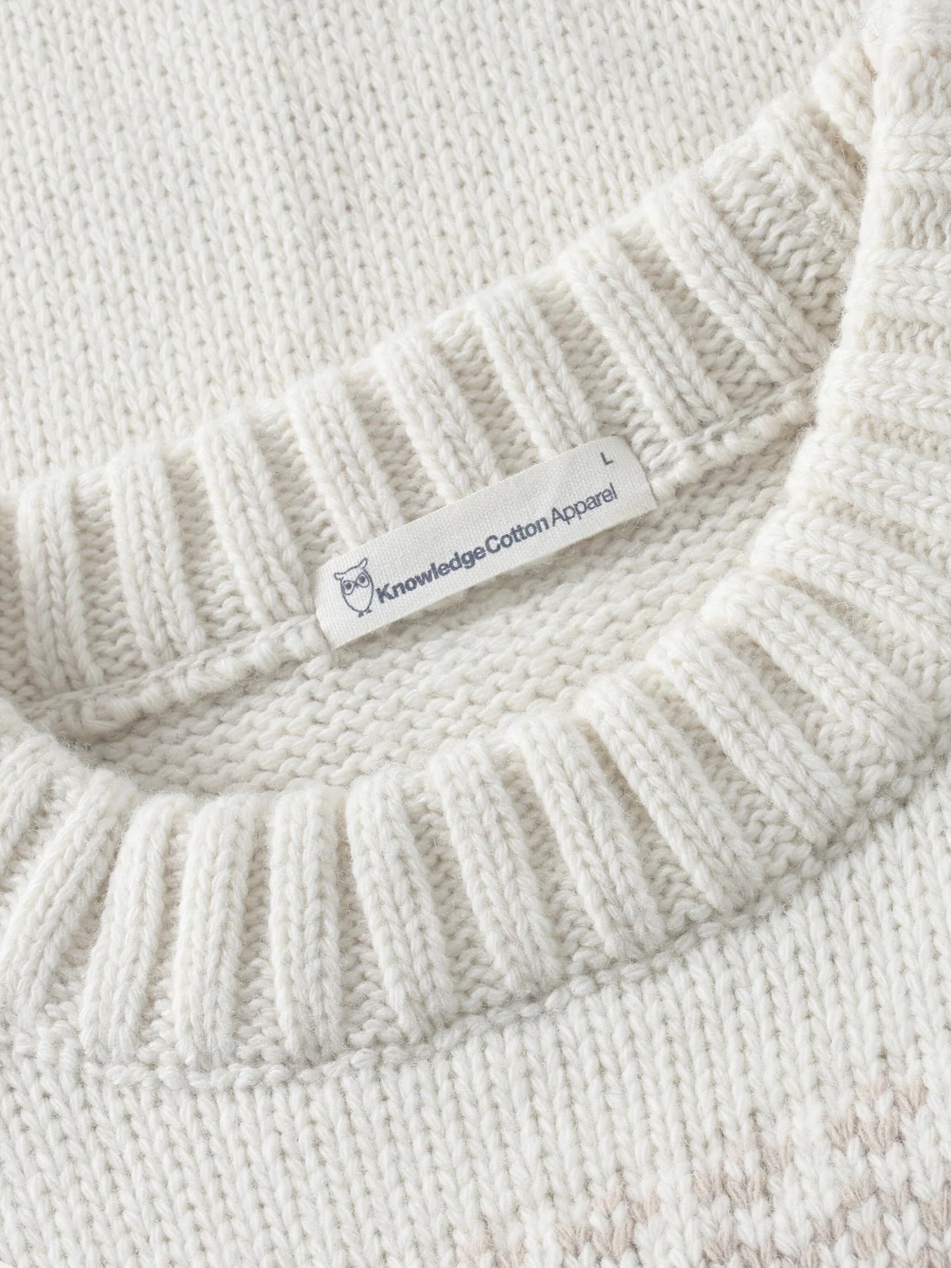 STRIK - Lambswool Crew Neck Knit RWS - - Hr Ravn