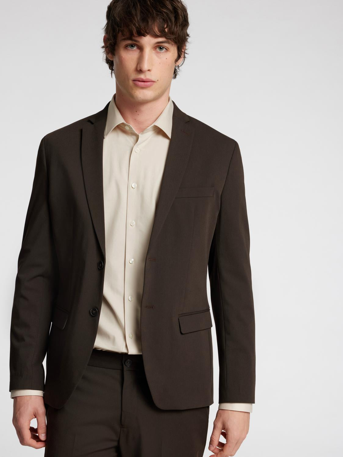 Shirts - Slhslim-Performance Shirt Ls Noos - - Hr Ravn