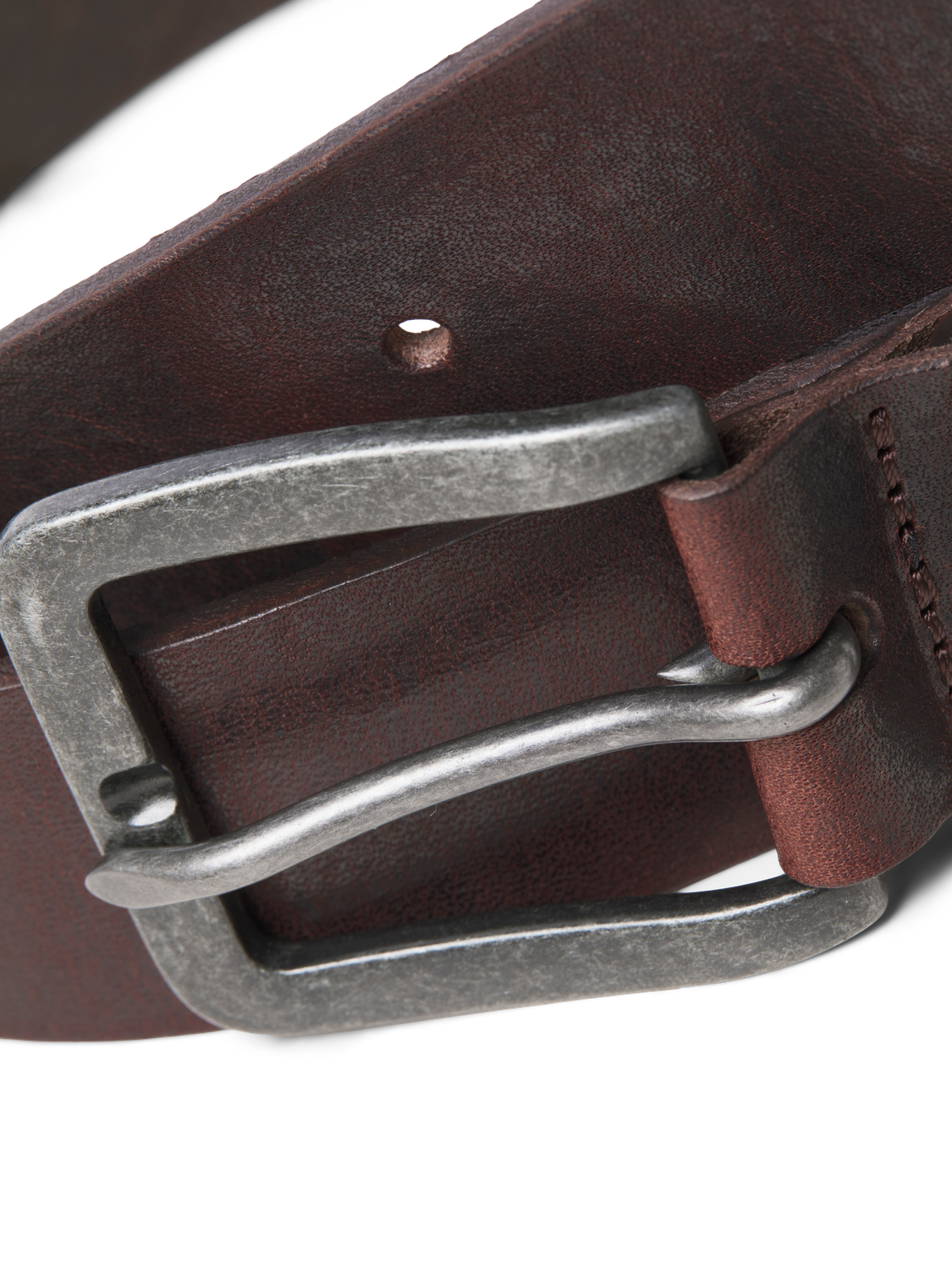 Belts - Jacvictor Leather Belt Noos - - Hr Ravn