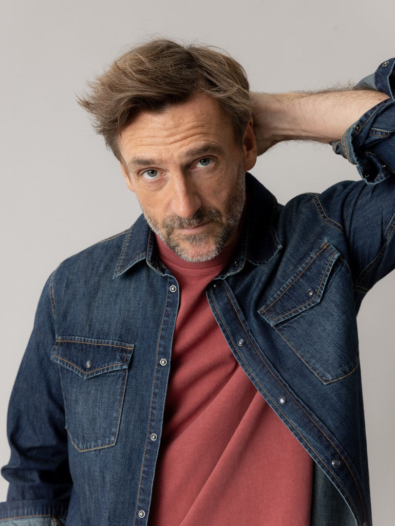 Mmgdavid Snap Denim Shirt
