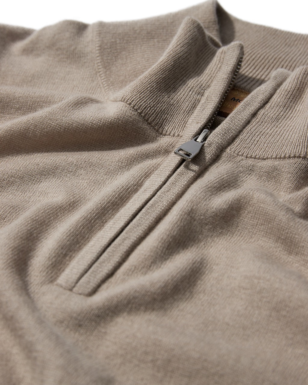 STRIK - MMGAdam Soft Zip Turtle Neck Knit - - Hr Ravn