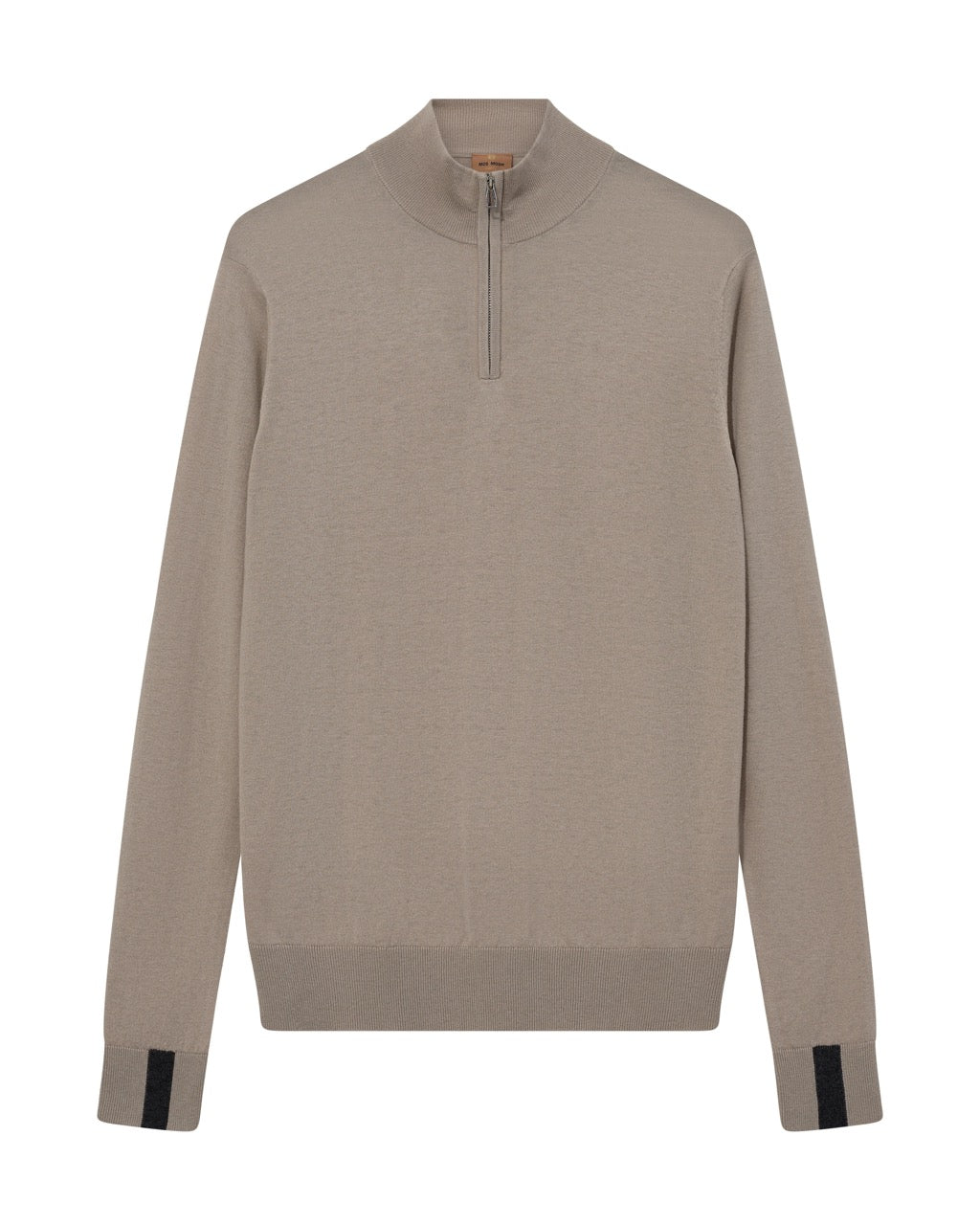 STRIK - MMGAdam Soft Zip Turtle Neck Knit - - Hr Ravn