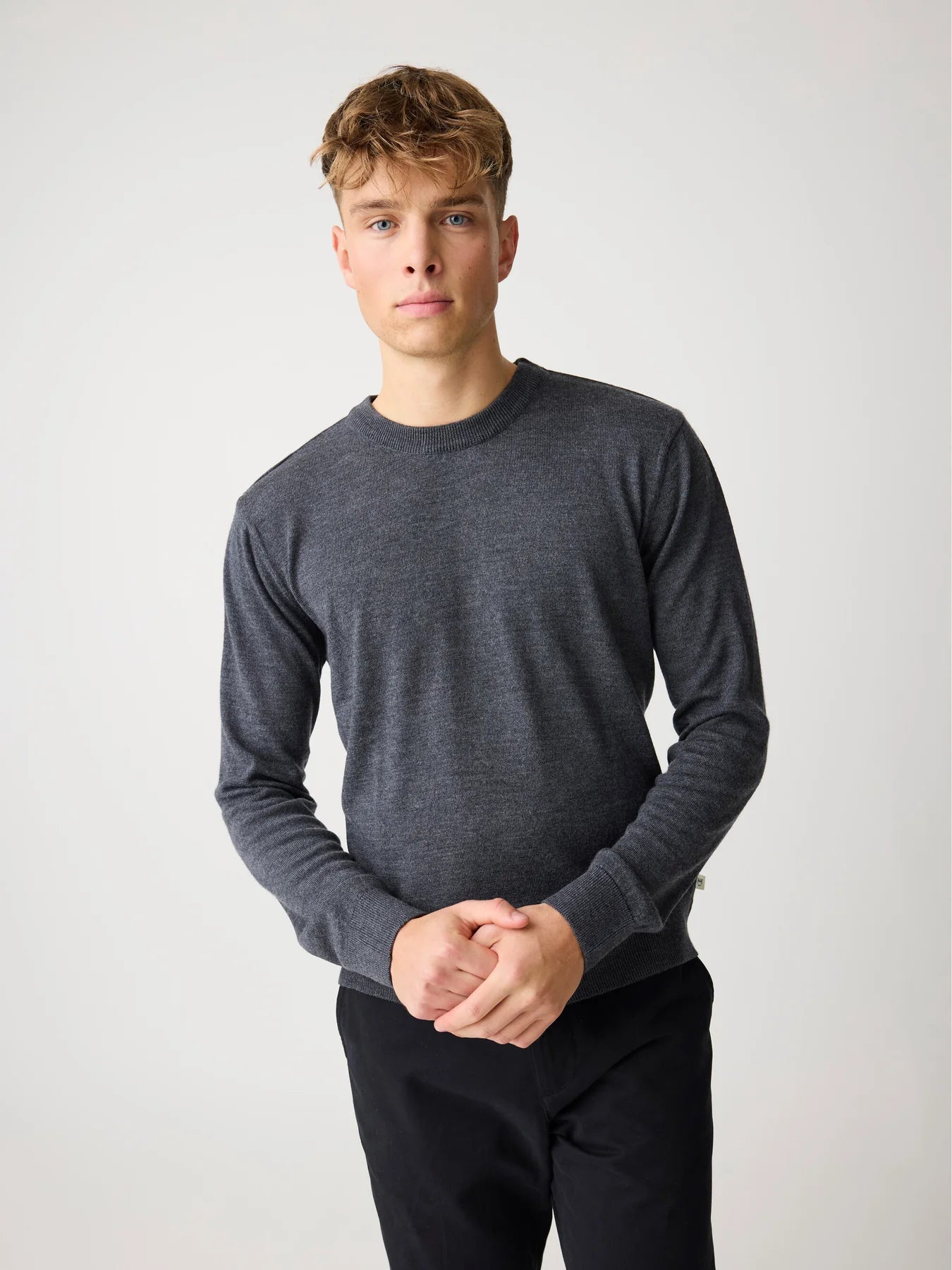 Merino crew neck sweater