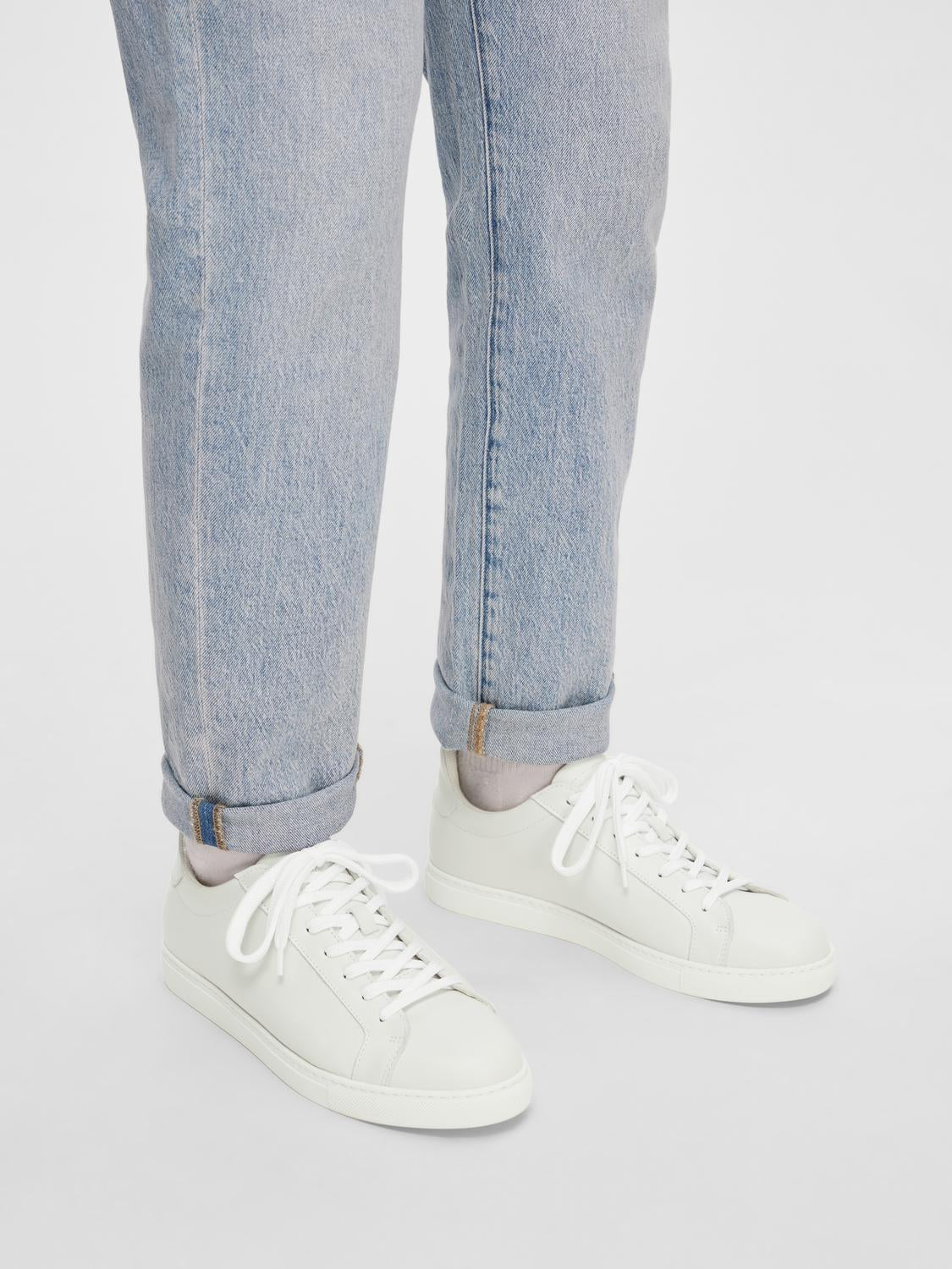 Slhevan Leather Sneaker Noos