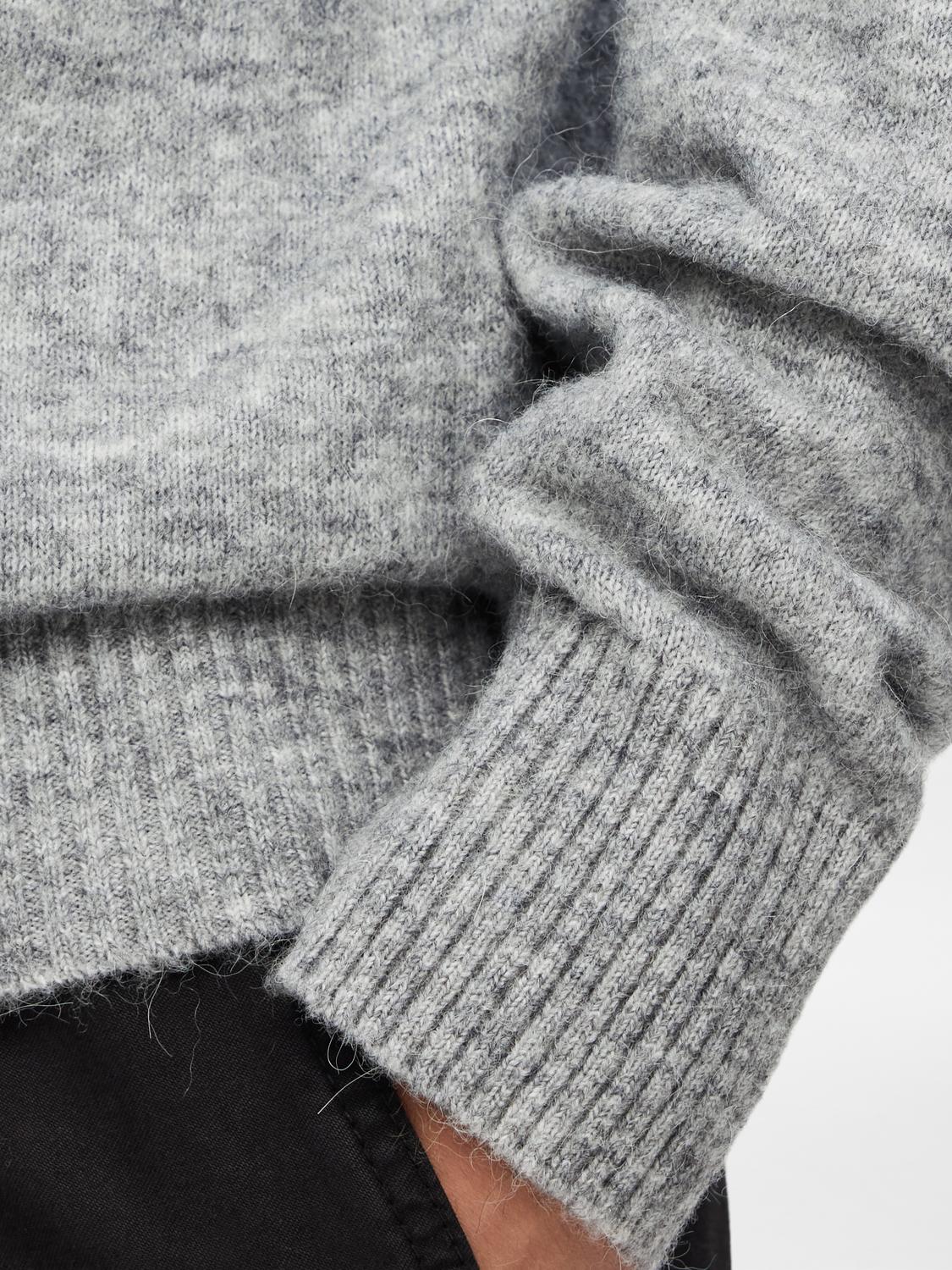 Pullovers - Slhrai Ls Knit Crew Neck Noos - - Hr Ravn