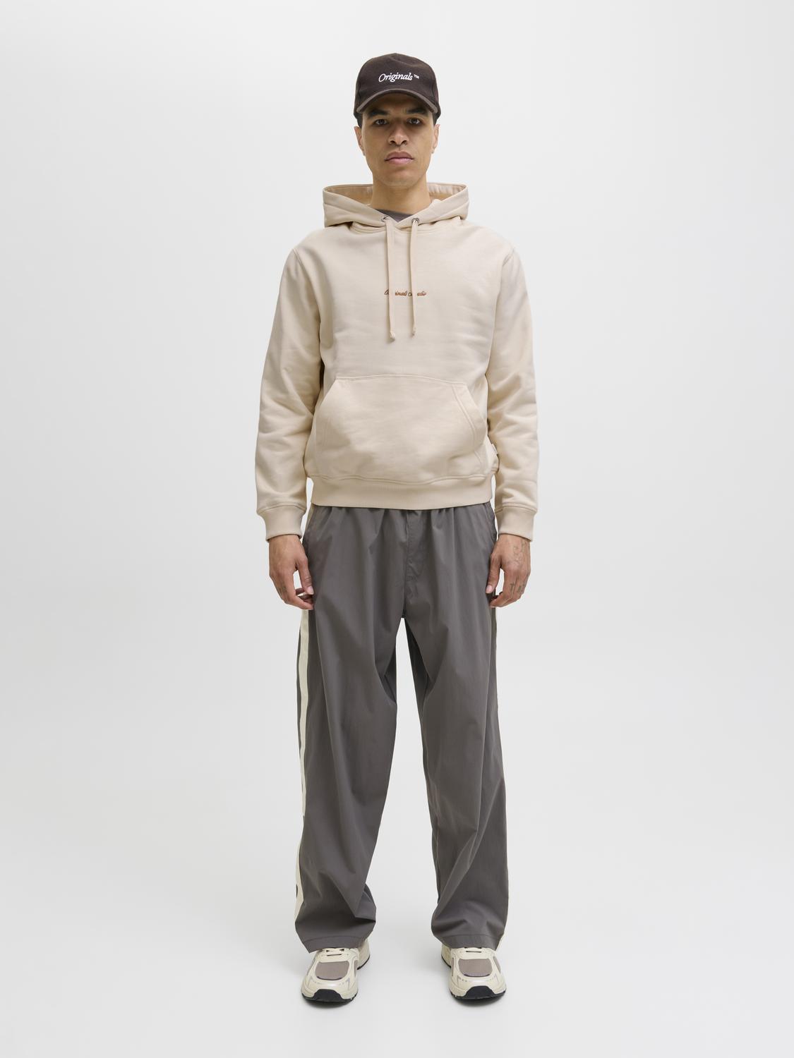SWEATSHIRTS - Jornorrebro Emb Sweat Hood Noos - - Hr Ravn