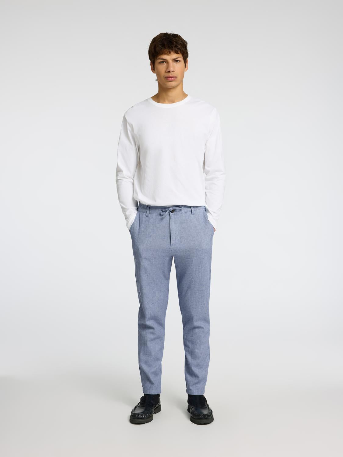 Slh172-Slimtape Brody Linen Bld Pnt Noos