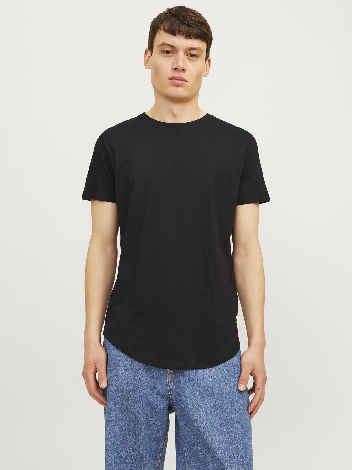 T-shirts - Jjenoa Tee Ss Crew Neck 5Pk Mp Noos - - Hr Ravn
