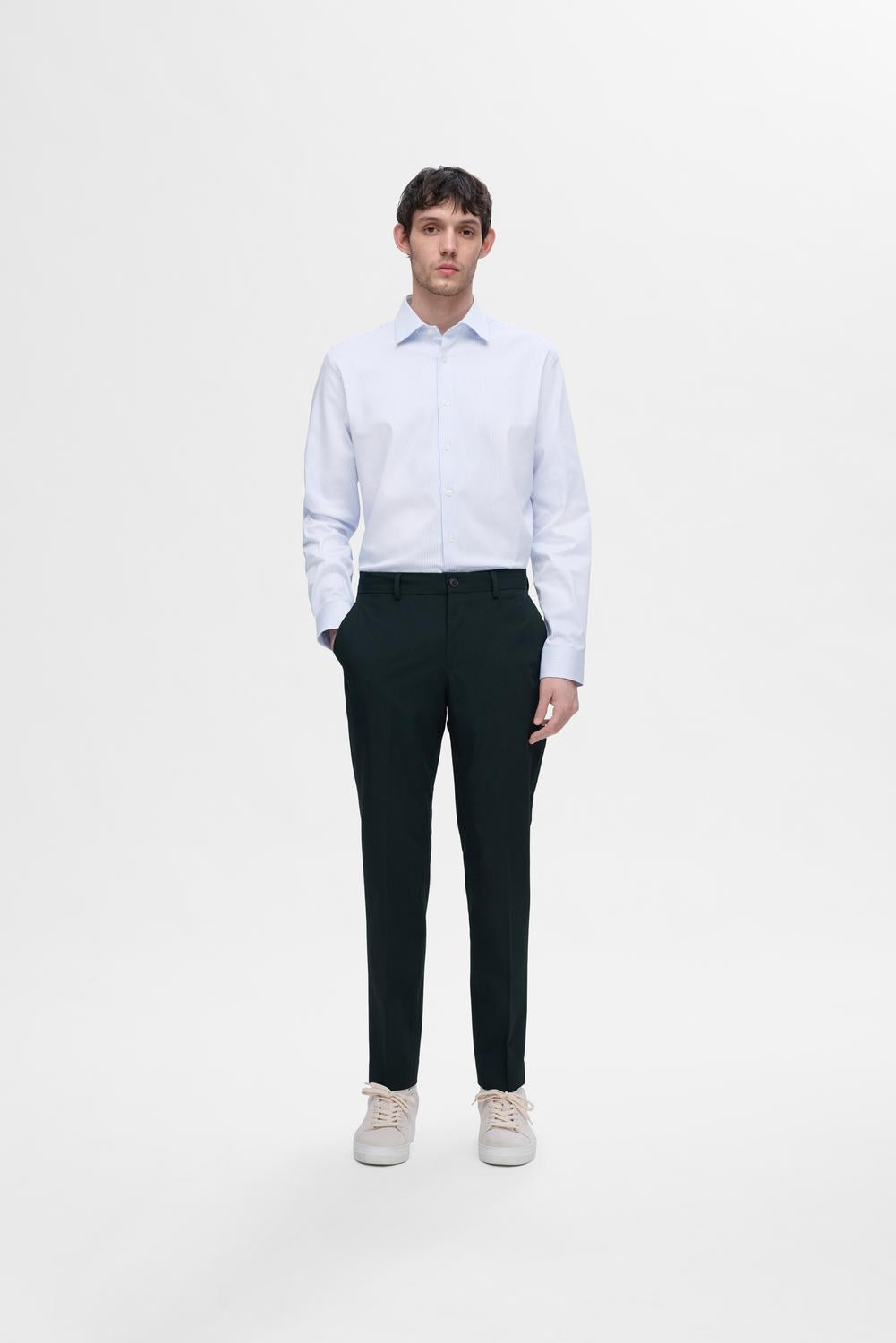 Shirts - Slhslim-Performance Shirt Ls Noos - - Hr Ravn