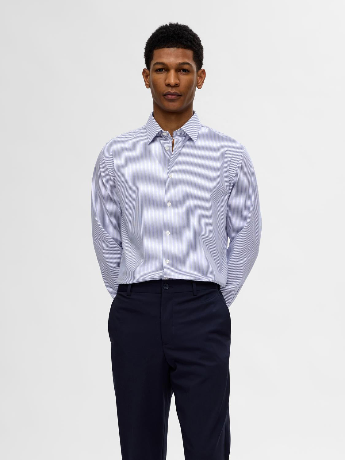 Shirts - Slhslim-Performance Shirt Ls Noos - - Hr Ravn