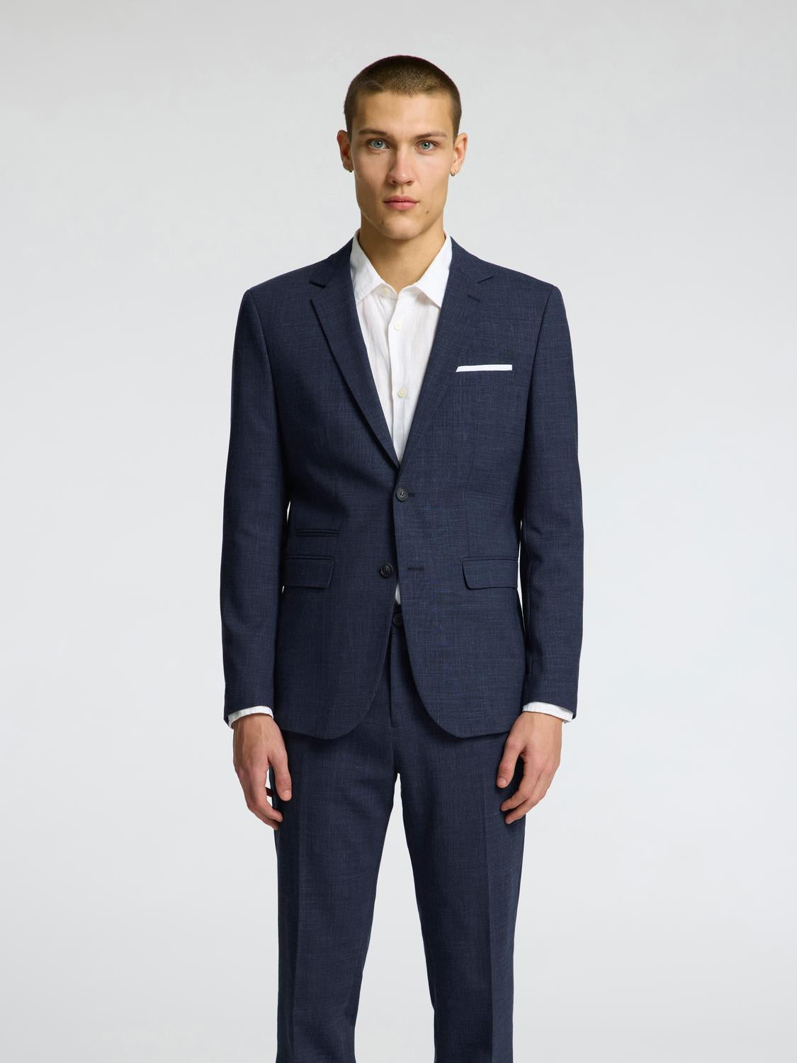BLAZER - Slhslim-Oasis Linen Blz Noos - - Hr Ravn