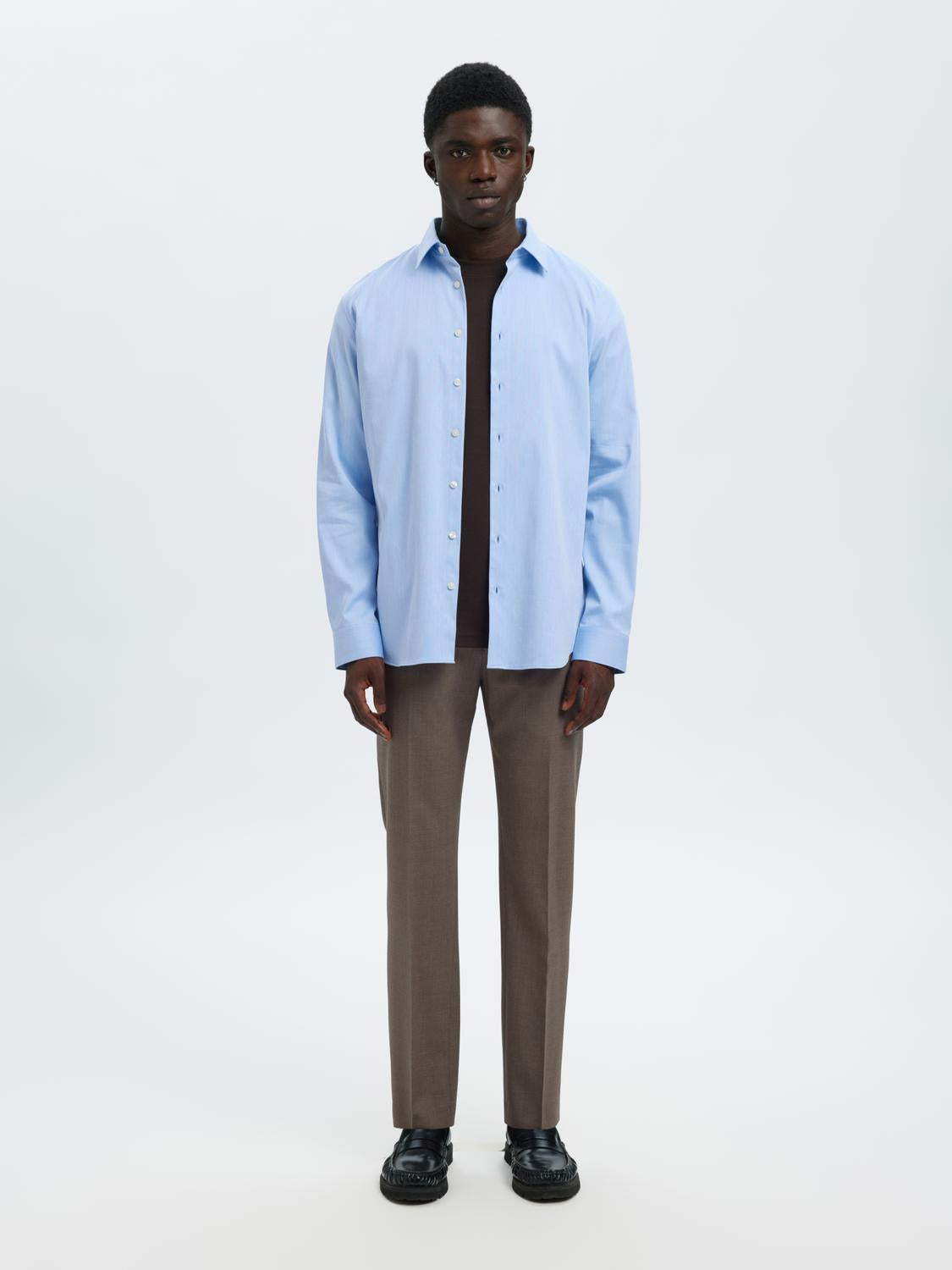 Shirts - Slhslim-Performance Shirt Ls Noos - - Hr Ravn