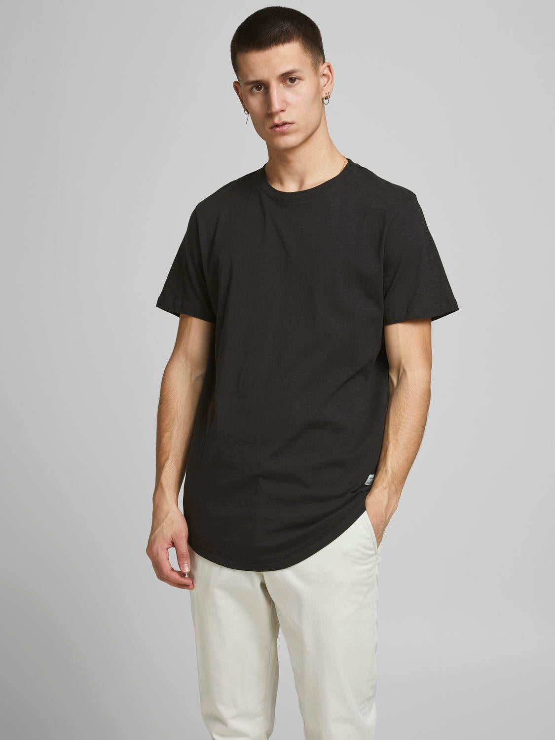T-shirts - Jjeorganic Basic Tee Ss O-Ne 3Pk Mp Noos - - Hr Ravn