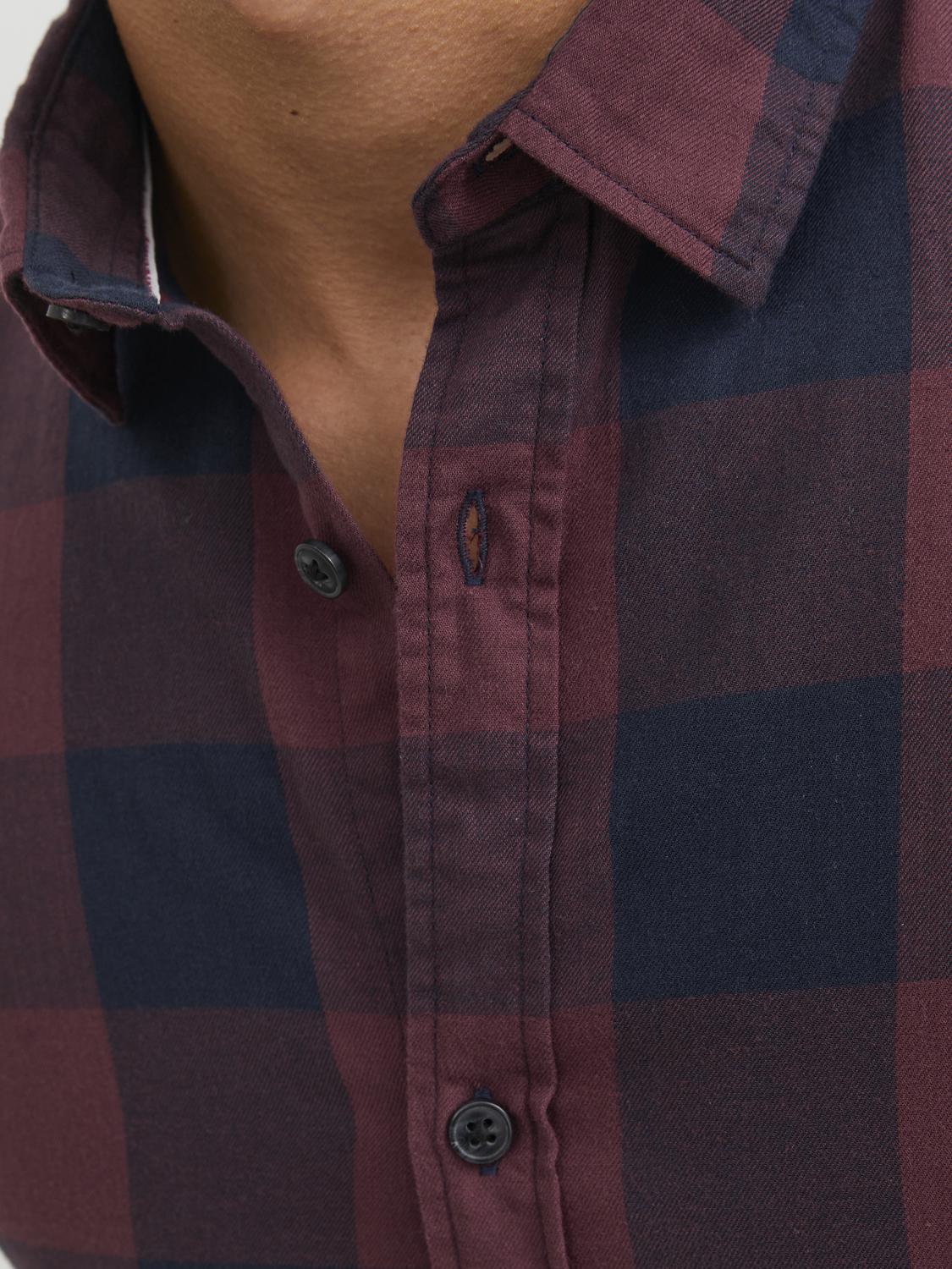 Shirts - Jjegingham Twill Shirt L/S Noos - - Hr Ravn
