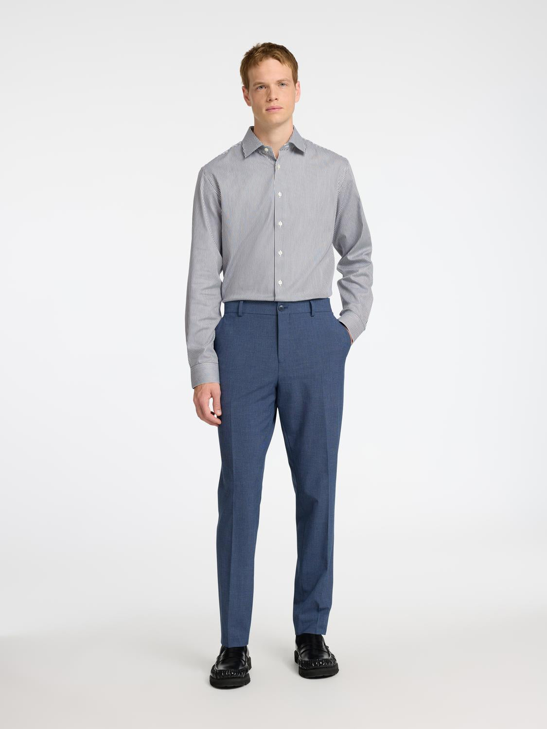 Shirts - Slhslim-Performance Shirt Ls Noos - - Hr Ravn