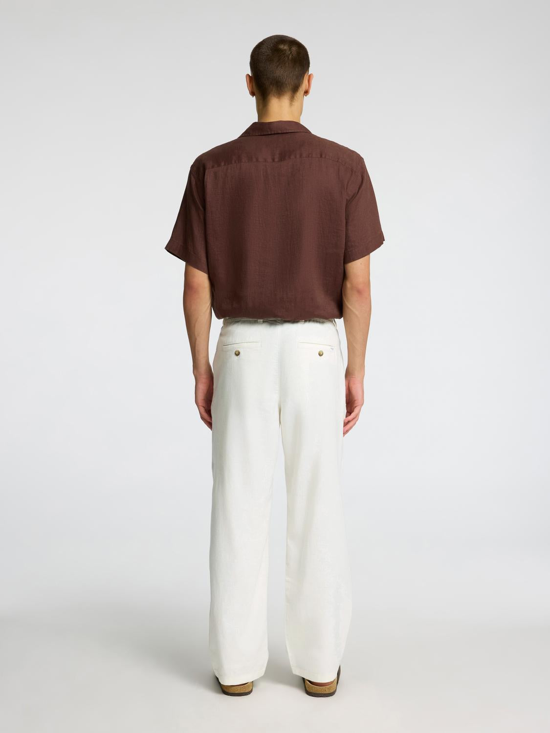 Slh220-Loose Brody Linen Bld Pant Noos