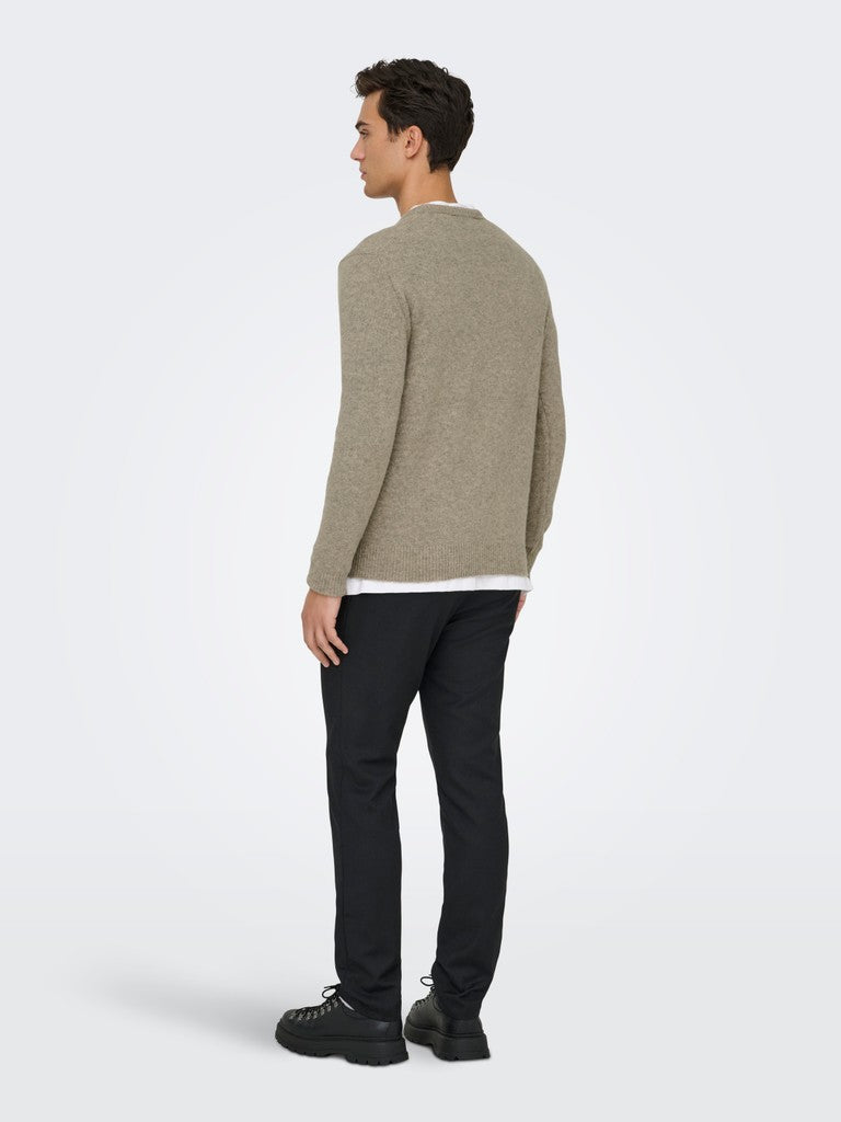 Onsray Reg LS Crew Knit