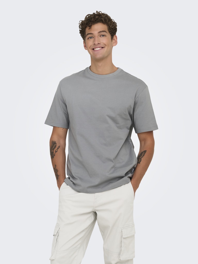 T-shirts - Onsfred Life Rlx Ss Tee Noos - - Hr Ravn