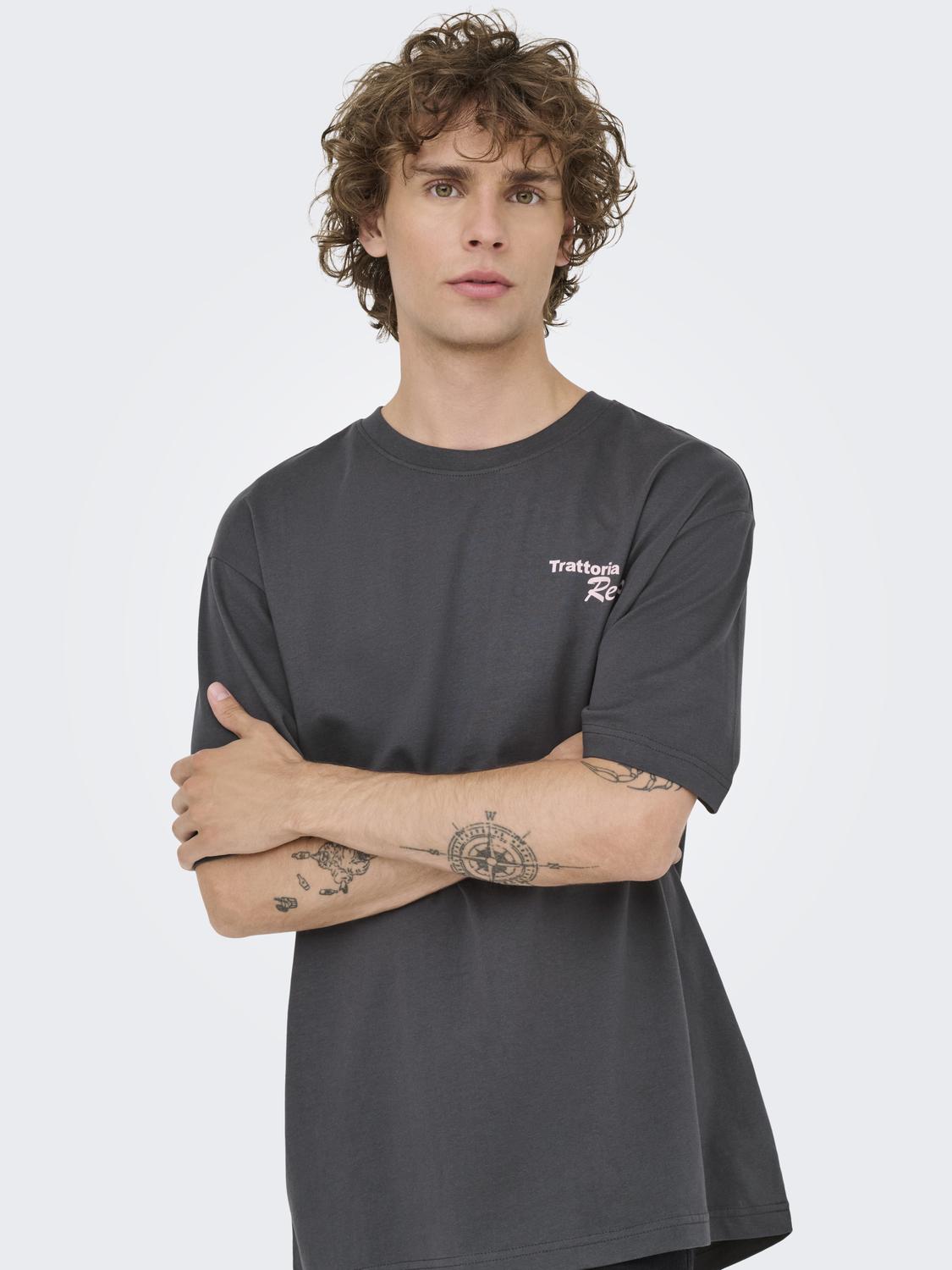 T-shirts - Onsnathan Rlx Ss Tee Noos - - Hr Ravn