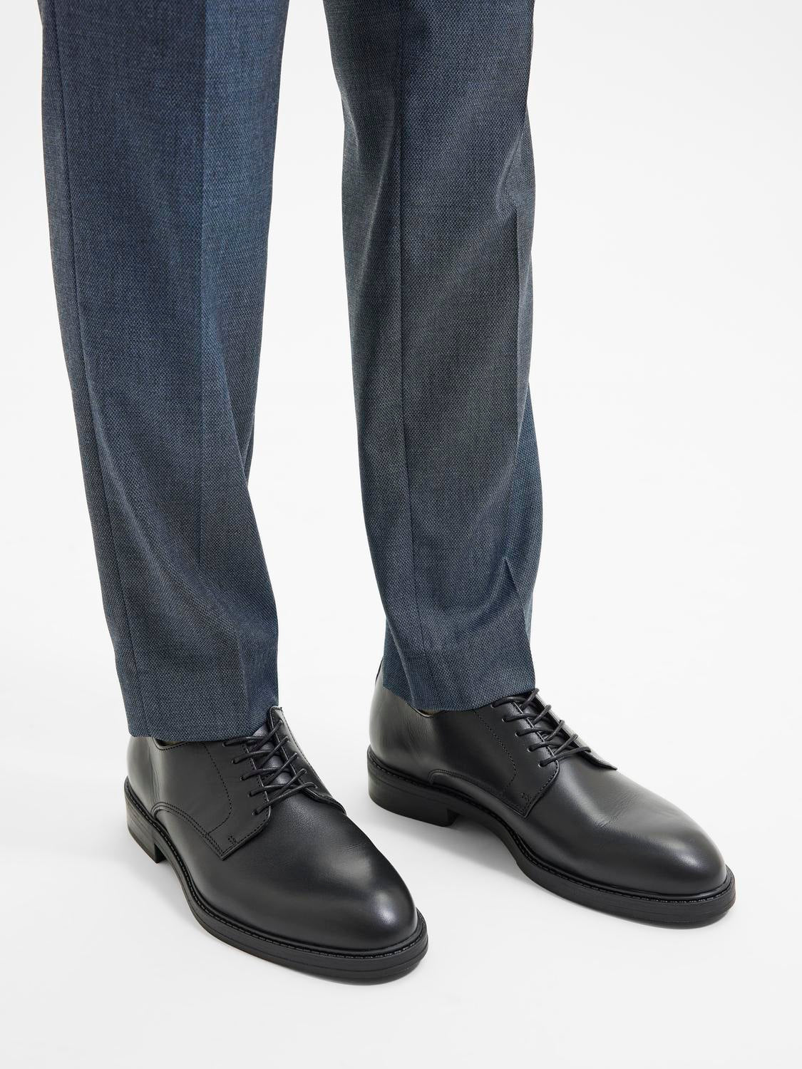 Shoe - Slhblake Leather Derby Shoe Noos - - Hr Ravn