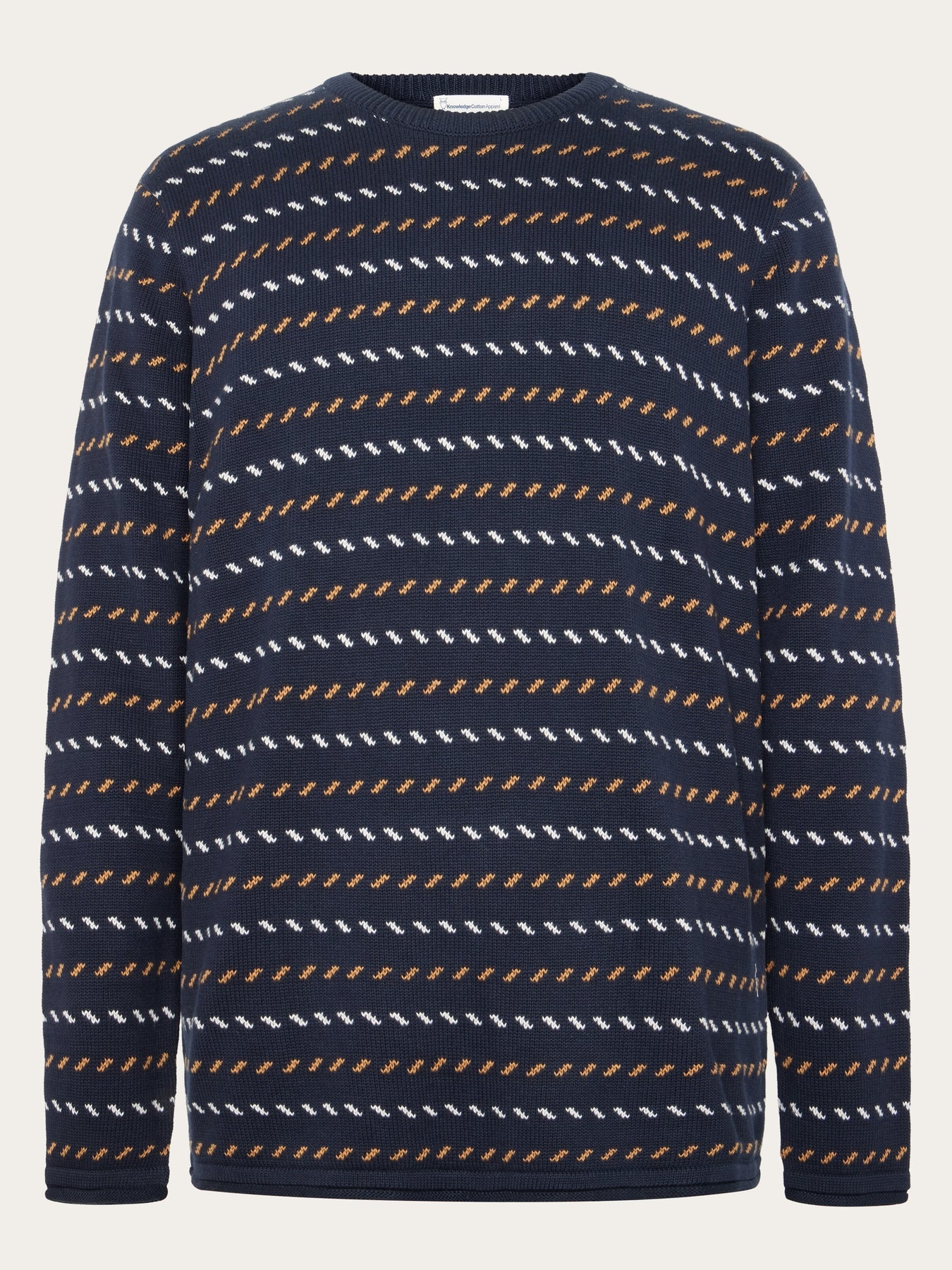 STRIK - Organic Cotton Jacquard Knit - Regenerative Organic Certified™ - GOTS/Vegan - - Hr Ravn