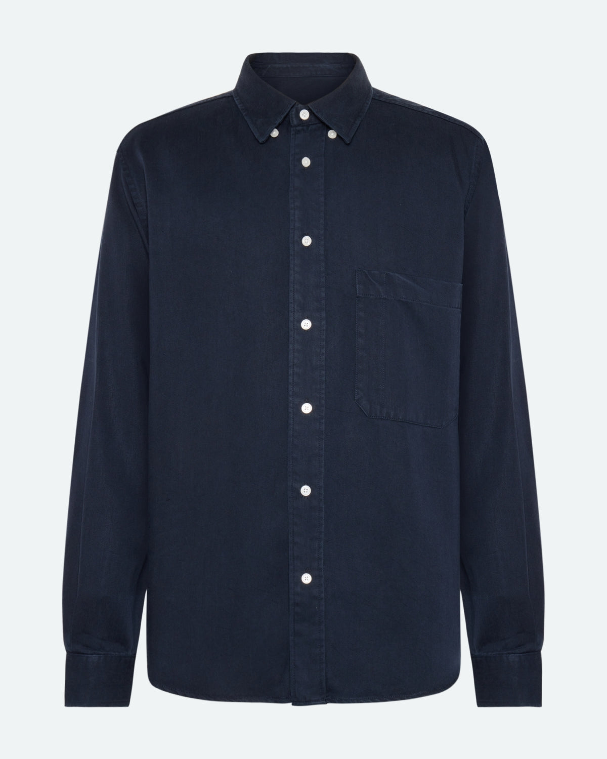 minimum male Pedro langærmet skjorte 3859 Long Sleeved Shirt 3922 Sky Captain