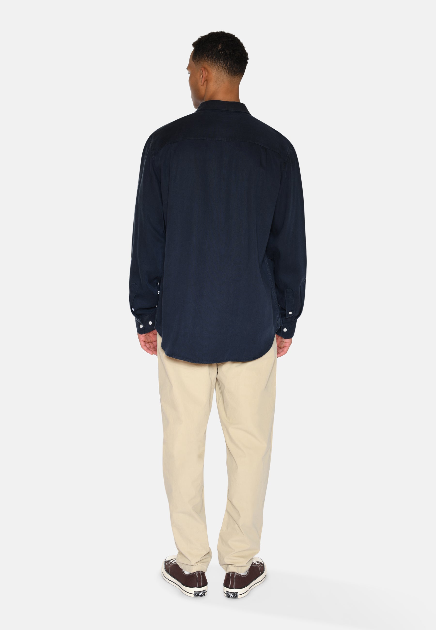 minimum male Pedro langærmet skjorte 3859 Long Sleeved Shirt 3922 Sky Captain