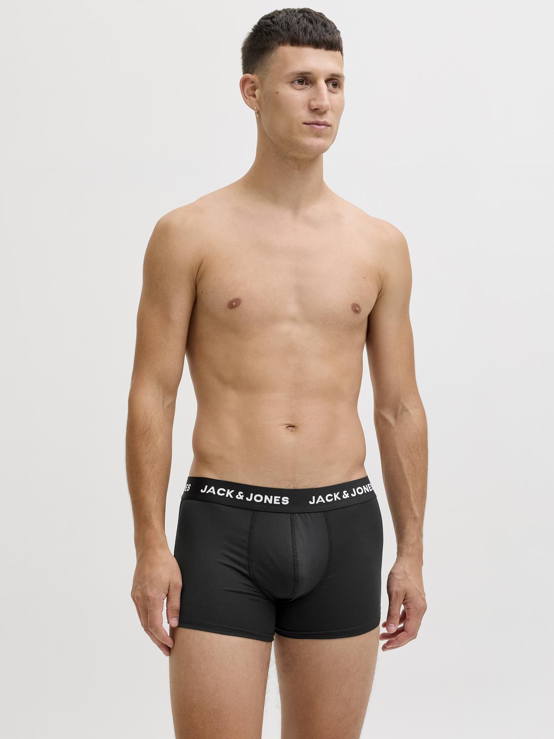 Trunks - Jacbase Microfiber Trunks 3-Pack Noos - - Hr Ravn