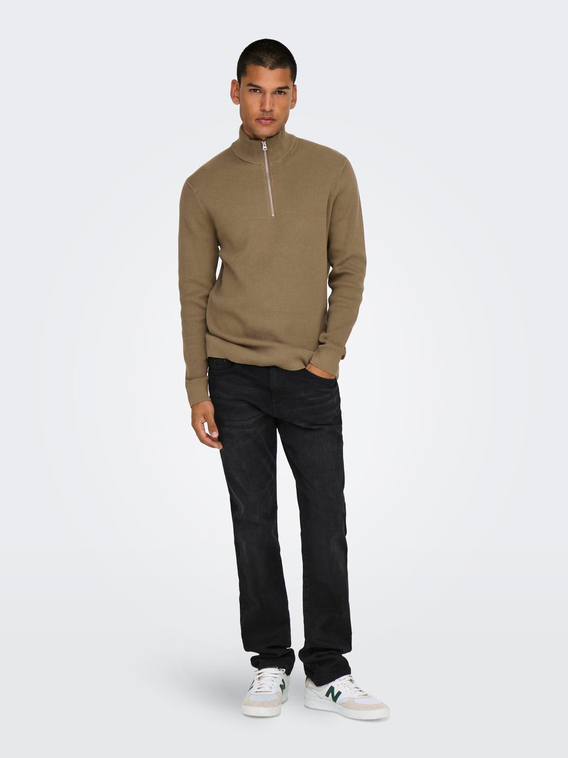 JEANS - Onsweft Regular Black 8638 Mat Dnm Noos - - Hr Ravn