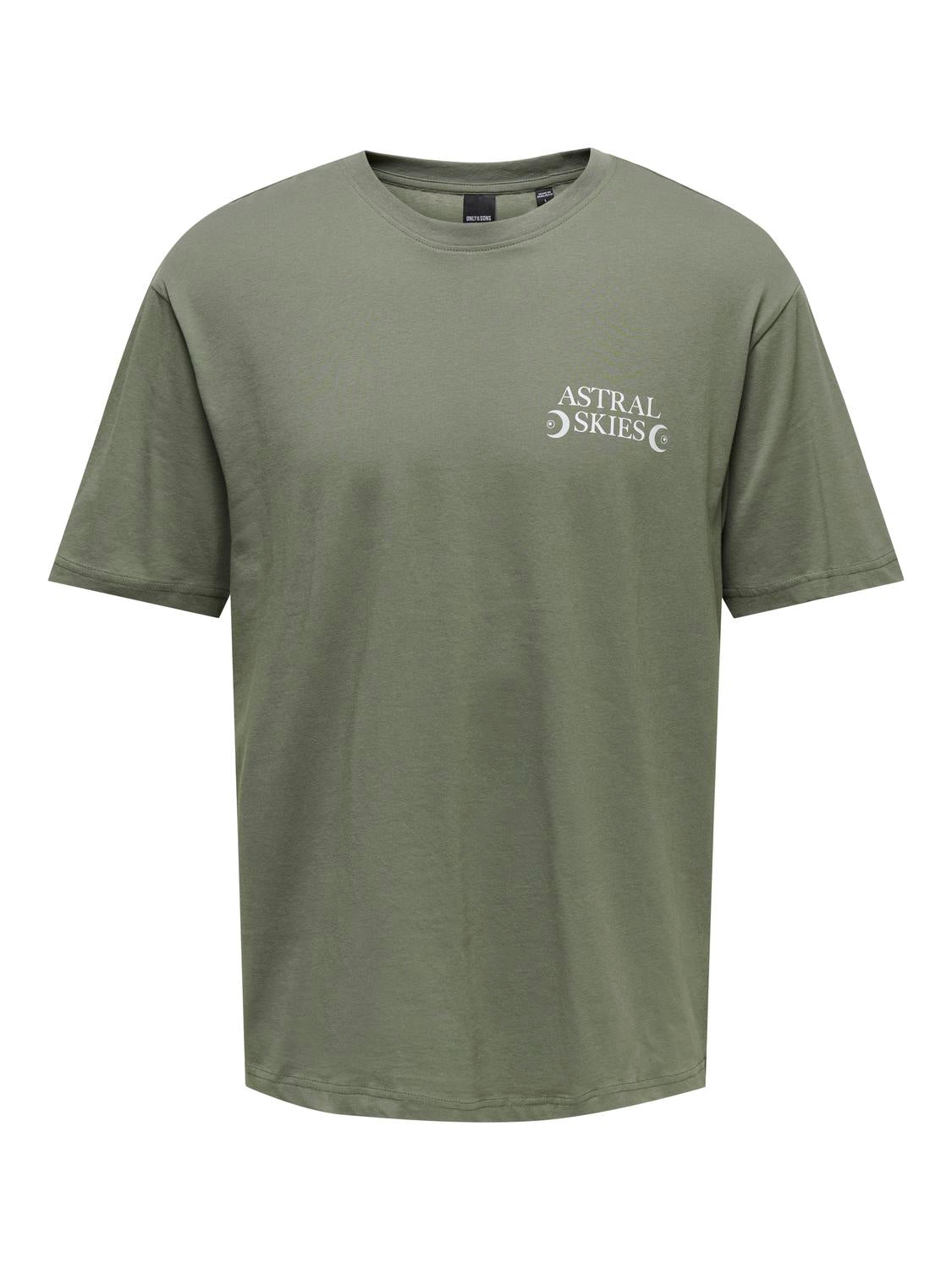T-shirts - Onskeane Rlx Ss Print Tee Noos - - Hr Ravn