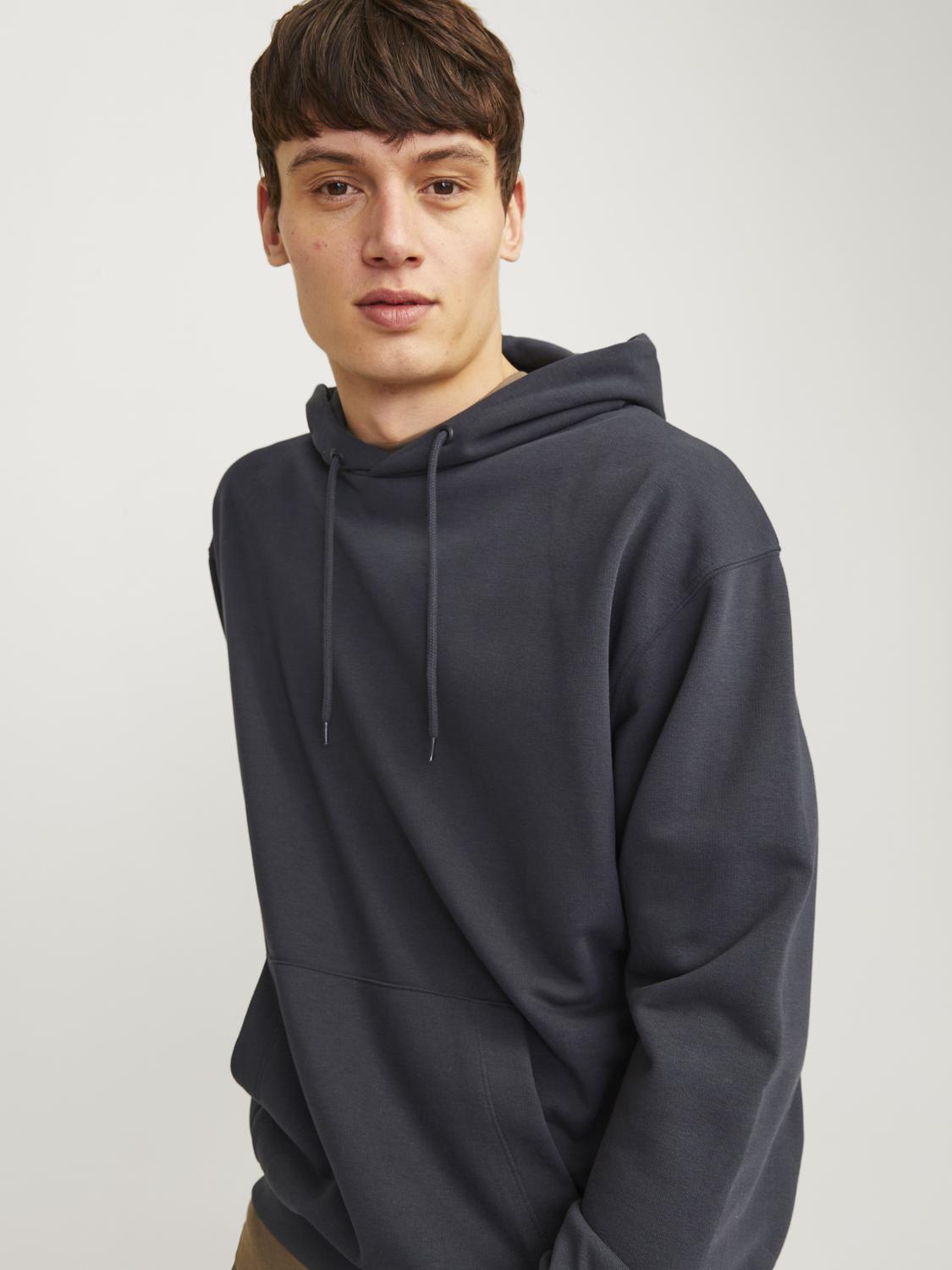 SWEATSHIRTS - Jjecharge Faded Sweat Zip Hood Noos - - Hr Ravn
