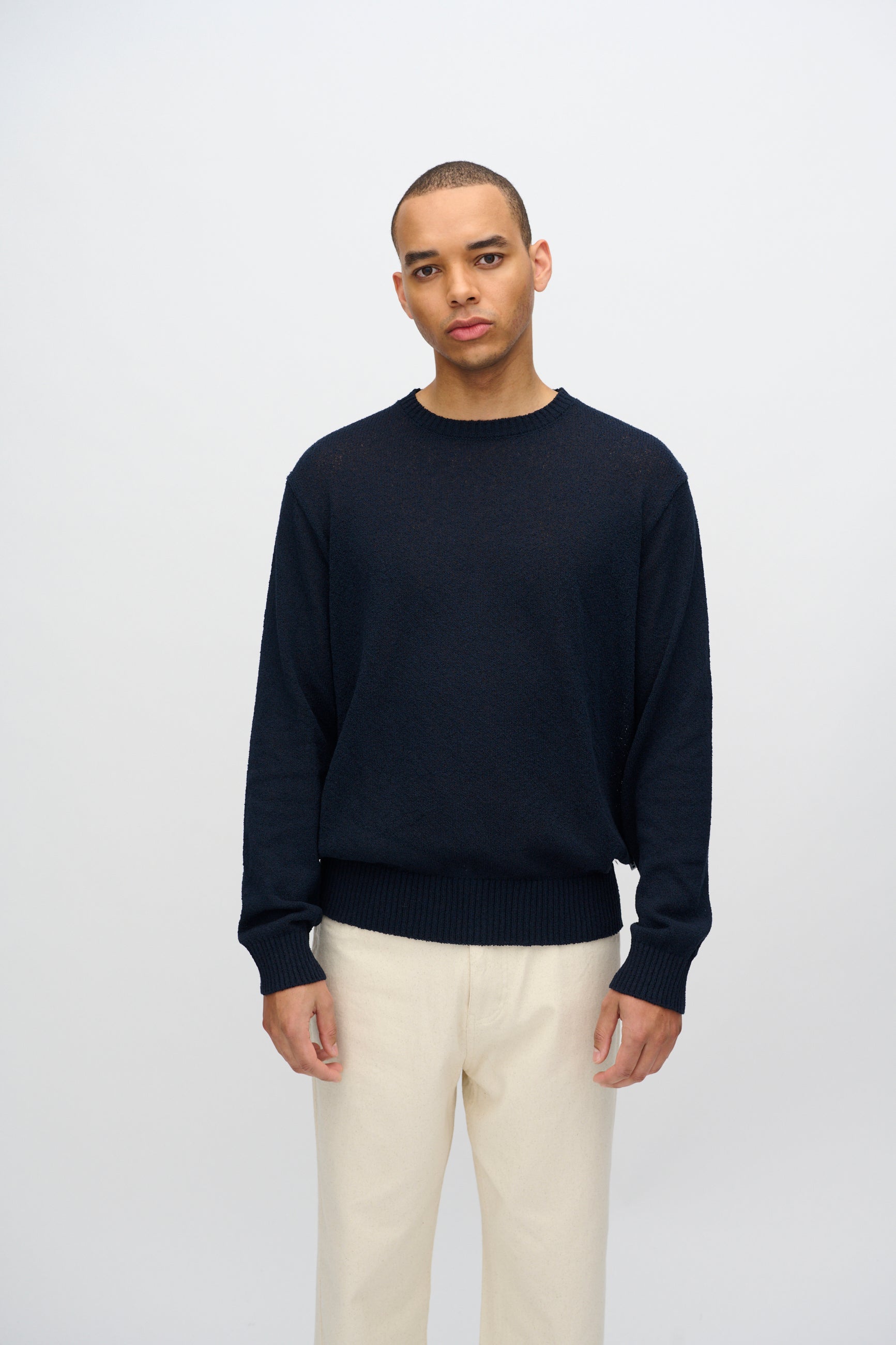 minimum male Roland striktrøje 4122 Jumper 3922 Sky Captain