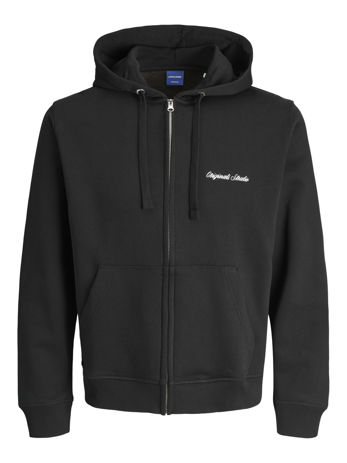 Sweatshirts - Jornorrebro Emb Sweat Zip Hood Noos - - Hr Ravn