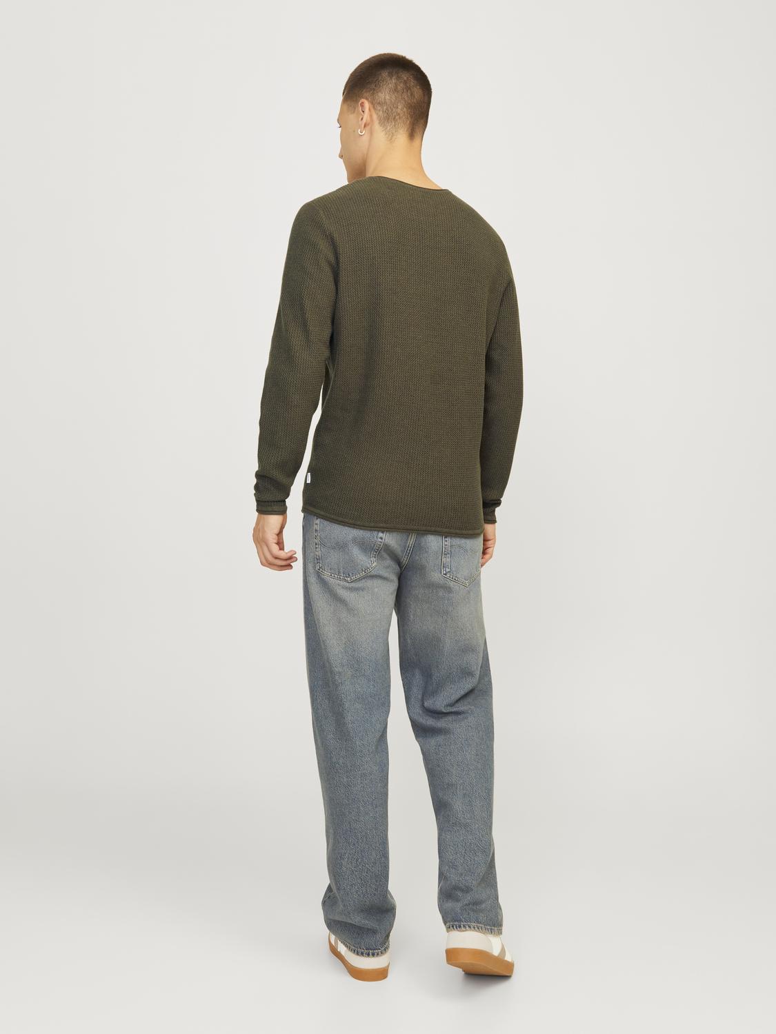 STRIK - Jjecooper Knit Crew Neck Noos - - Hr Ravn