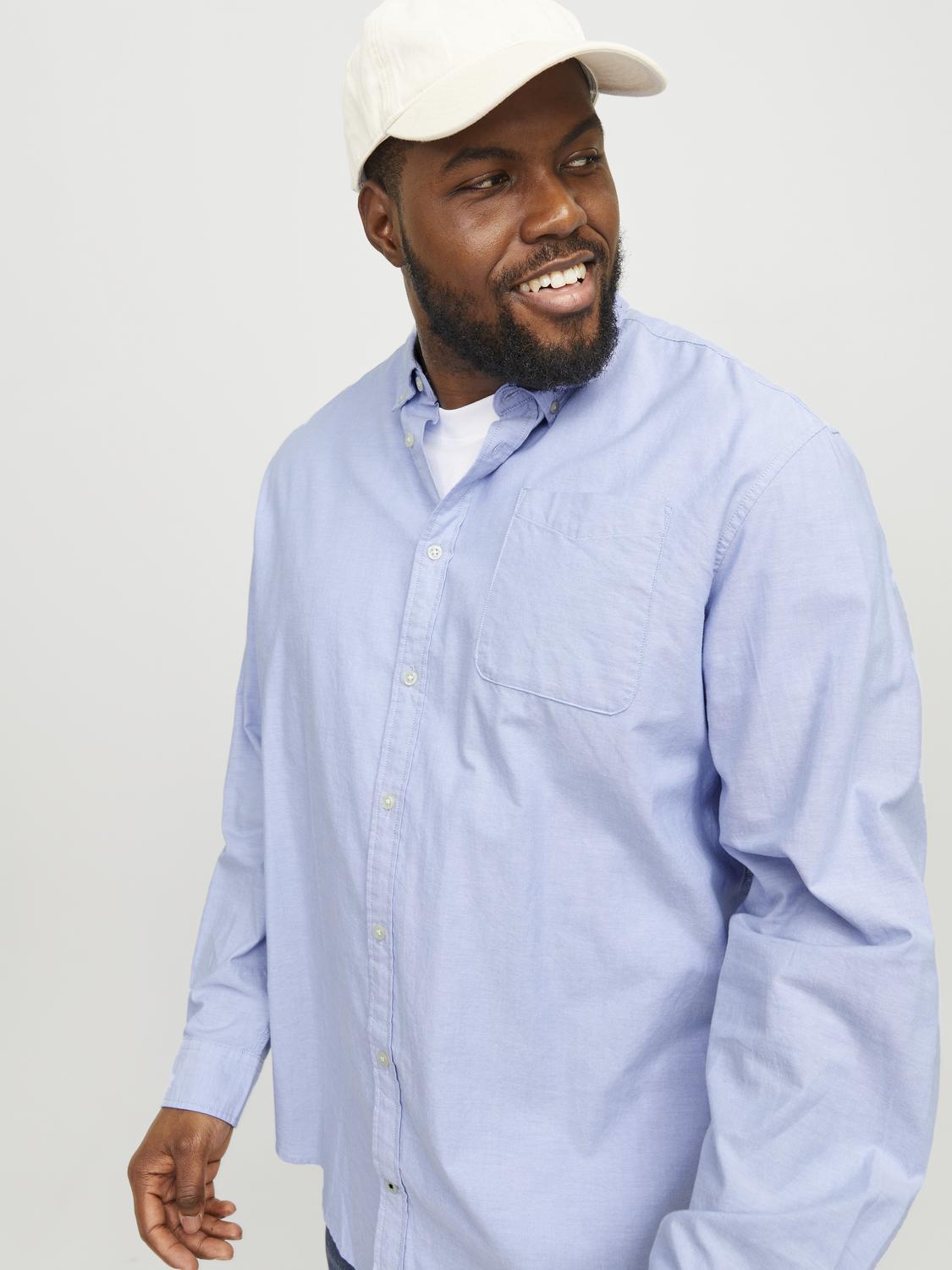 Shirts - Jjeoxford Shirt L/S S21 Noos Pls - - Hr Ravn