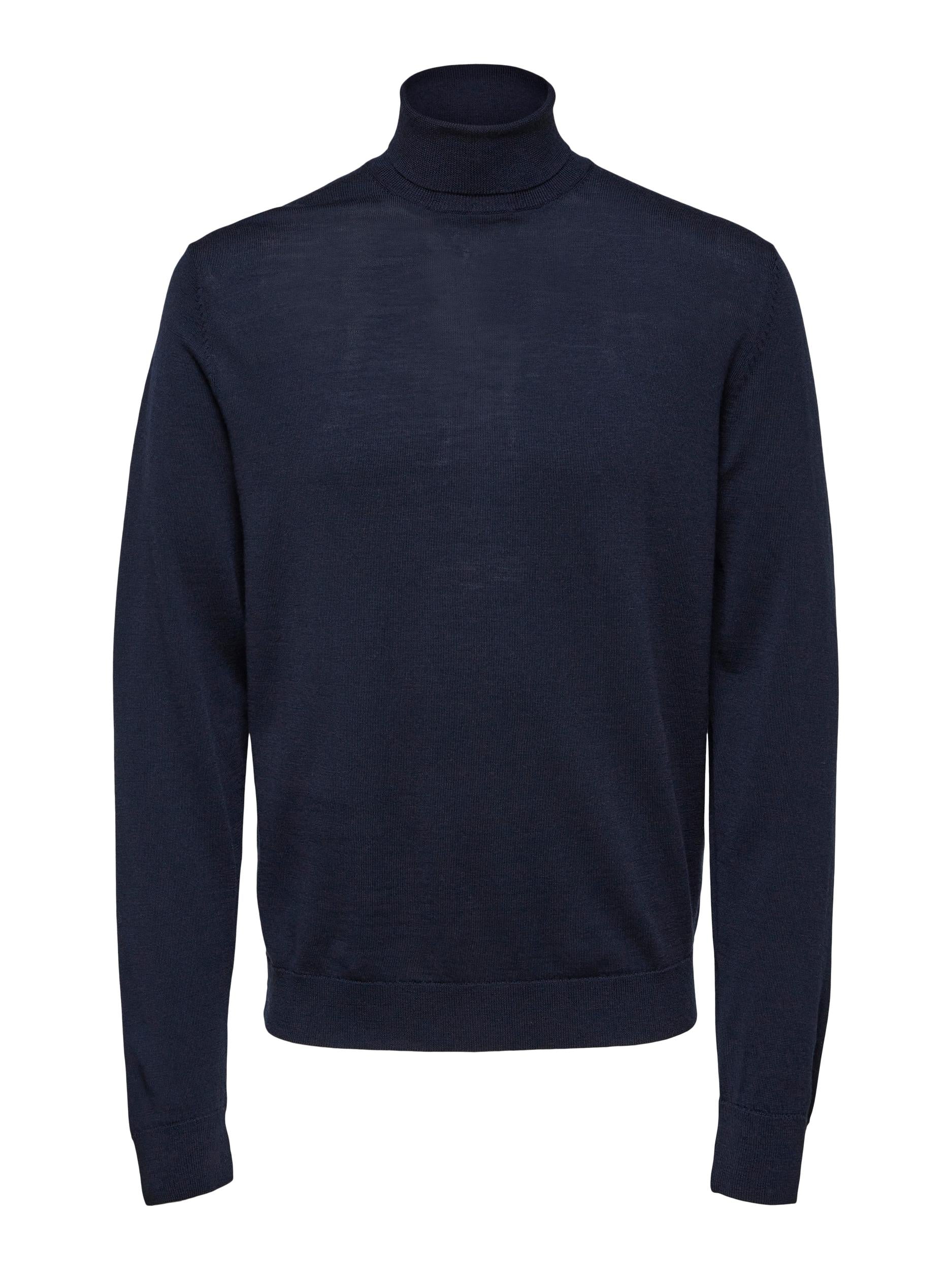 STRIK - SLHTown Merino Roll Neck - - Hr Ravn