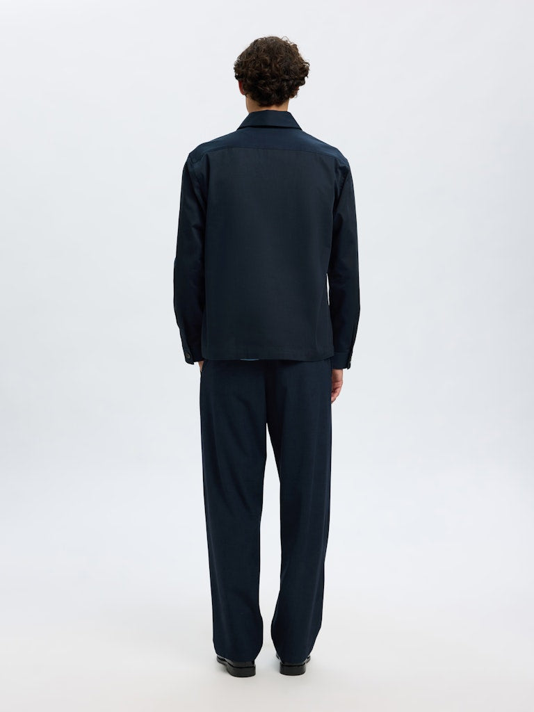 OVERSHIRT - Slhtate Heavy Twill Overshirt LS Noos - - Hr Ravn