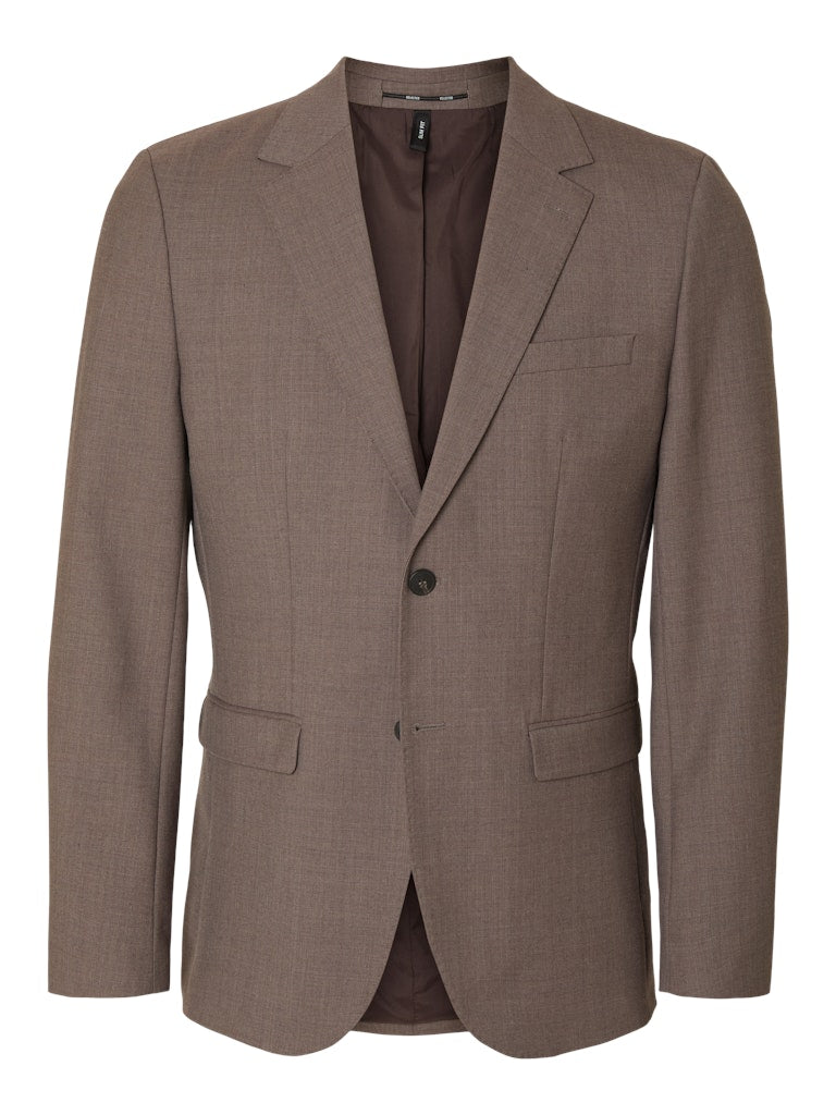BLAZER - Slhslim-Theo Wool Blend Blz Flex Noos - - Hr Ravn