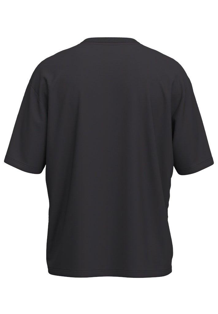 Slhlooseoscar Logo SS O-neck Tee