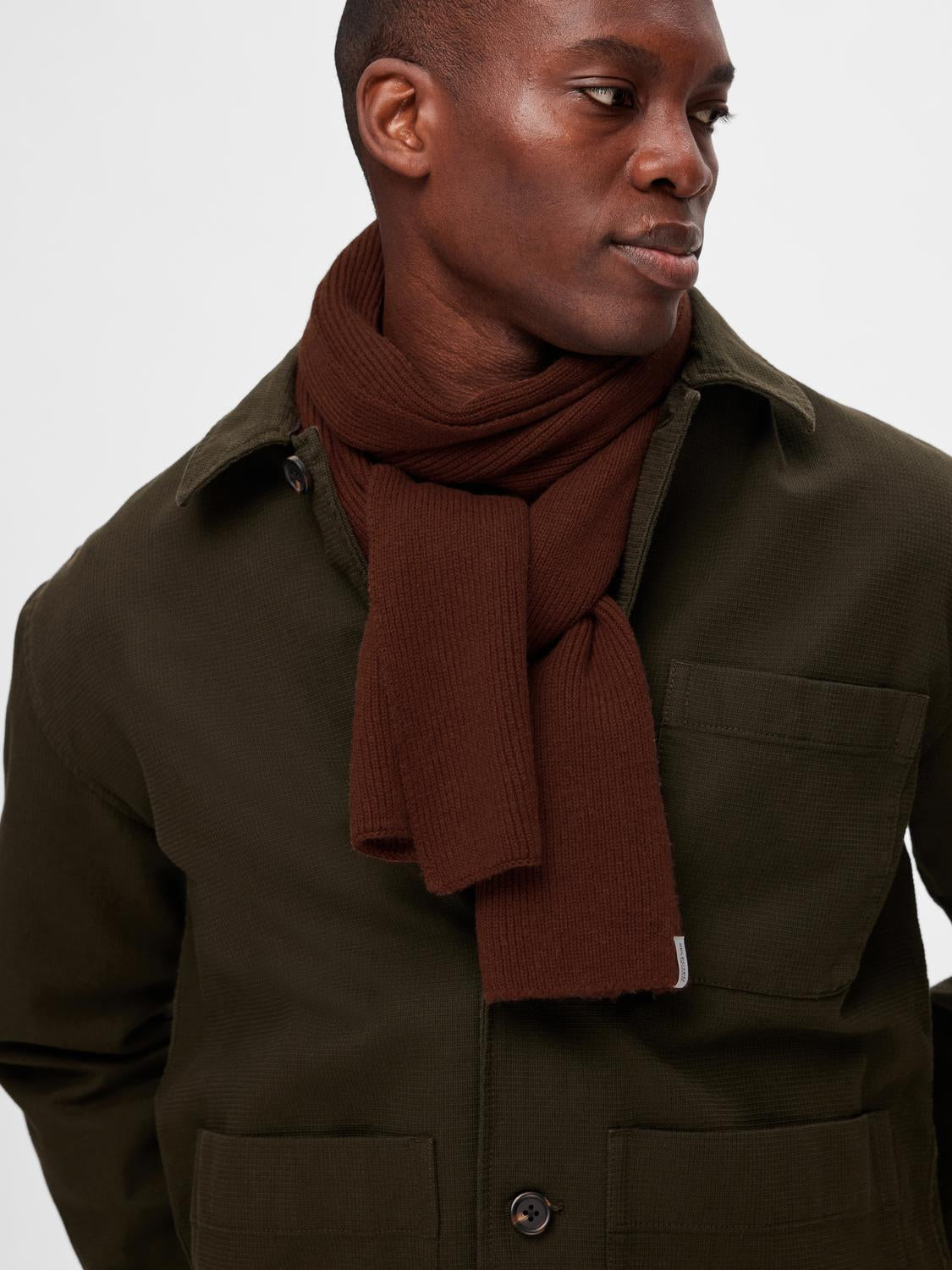 HALSTØRKLÆDE - SLHCray Scarf - - Hr Ravn